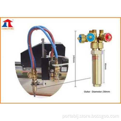 Portable Oxy-Fuel Cutting Torch 85mm For CNC Flame Cutting